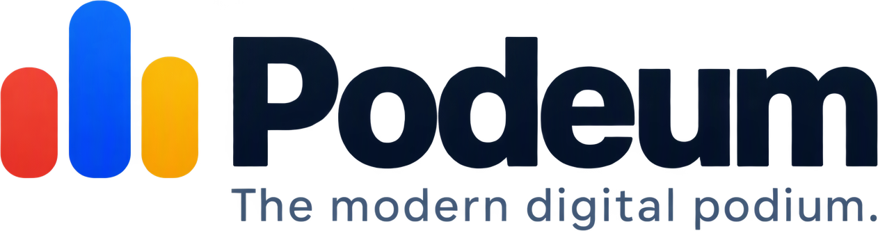 Podeum.ai — The modern digital podium